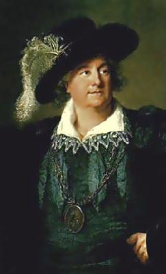 elisabeth vigee-lebrun Stanislaw Augustus with masonic emblem on his breast. oil painting image